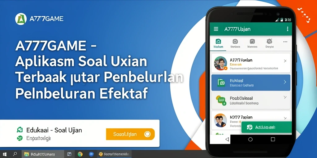 Tampilan antarmuka A777GAME yang bersih dan informatif.