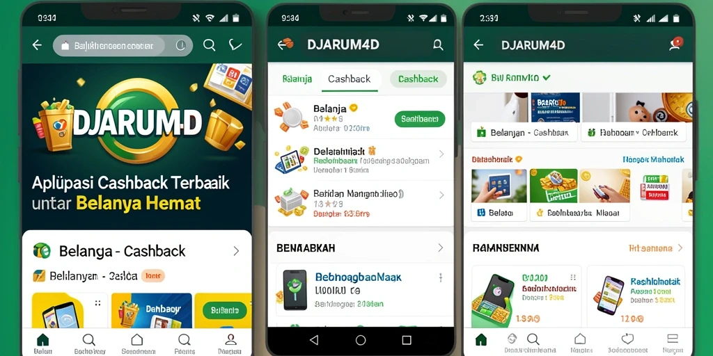 Tampilan antarmuka DJARUM4D yang memudahkan akses cashback.