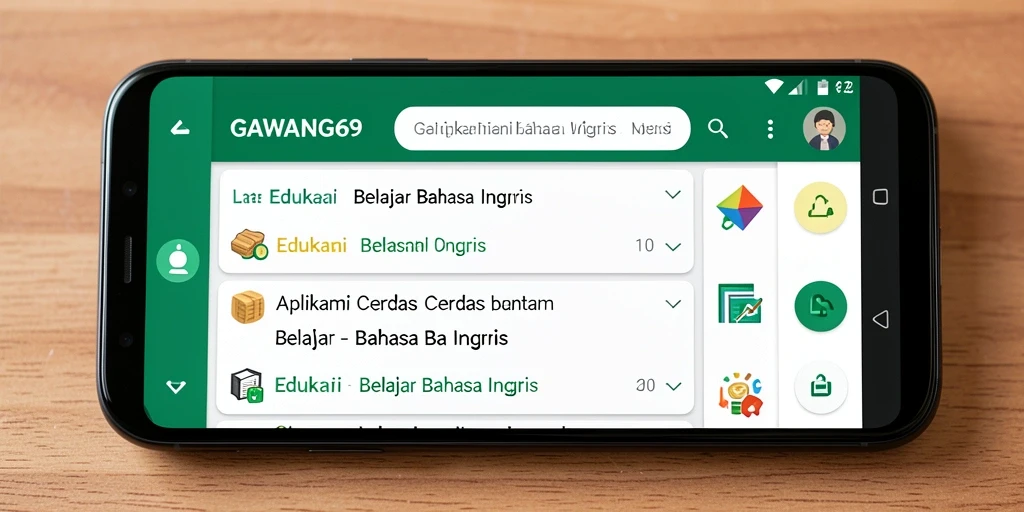 Tampilan antarmuka pengguna GAWANG69 yang interaktif dan menarik.
