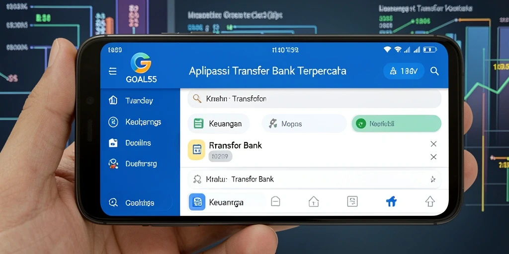 Tampilan antarmuka GOAL55 yang sederhana dan fungsional.