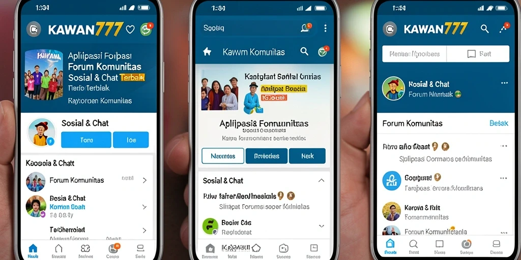 Tampilan antarmuka yang menarik dan fungsional pada KAWAN777.