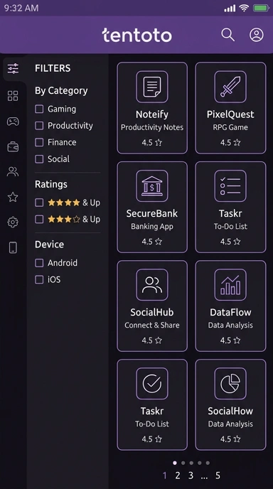 tentoto – Hub Aplikasi Populer & Kanal Uji Terbaik di Indonesia